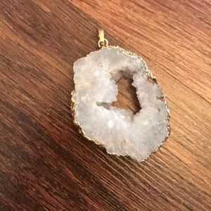 Geode pendant